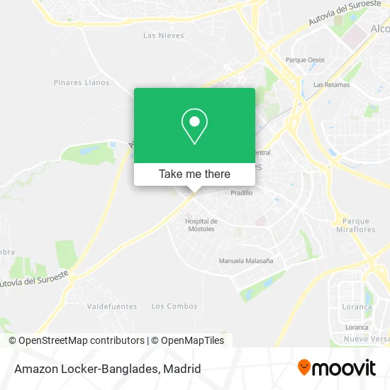 Amazon Locker-Banglades map