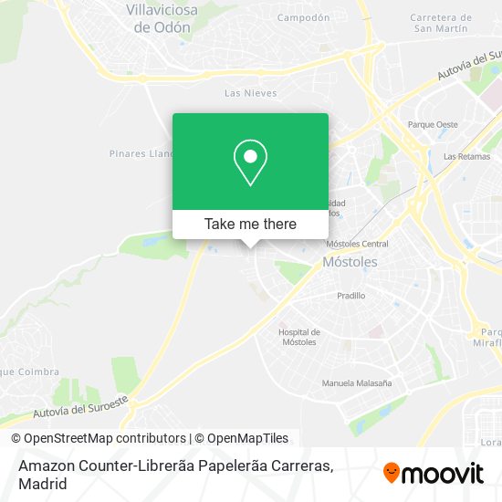 mapa Amazon Counter-Librerãa Papelerãa Carreras