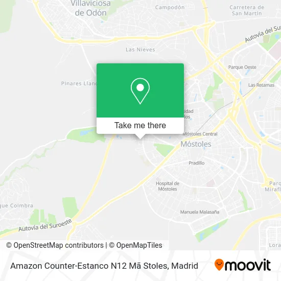 Amazon Counter-Estanco N12 Mã Stoles map