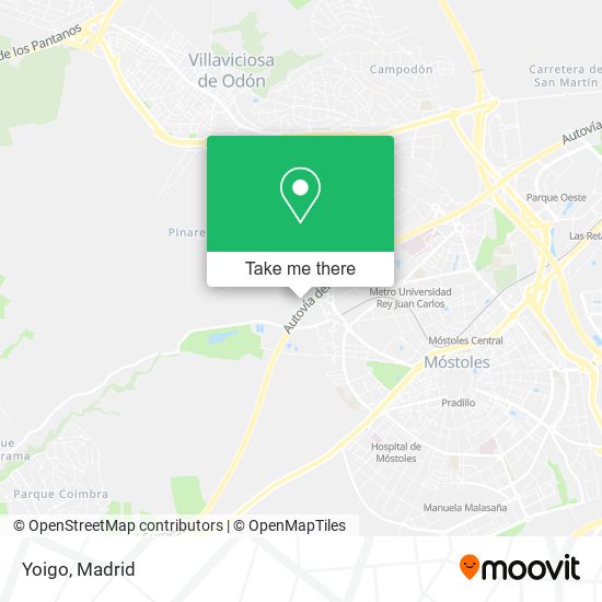 Yoigo map