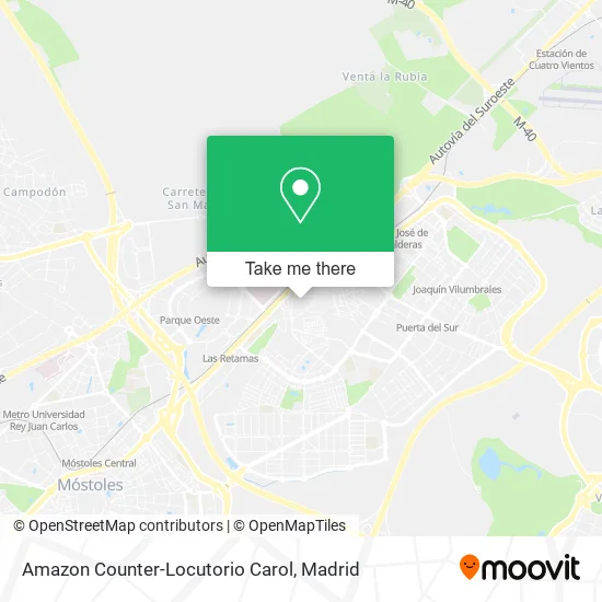 Amazon Counter-Locutorio Carol map