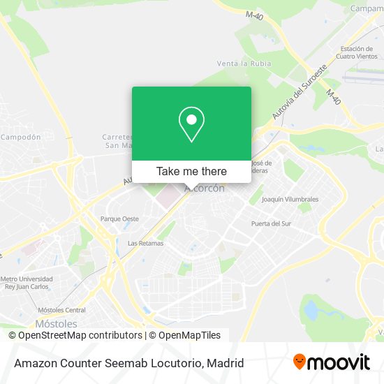 Amazon Counter Seemab Locutorio map