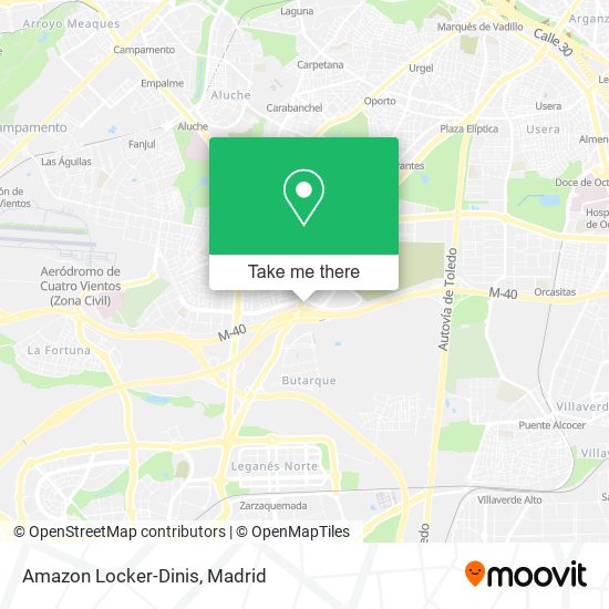 Amazon Locker-Dinis map