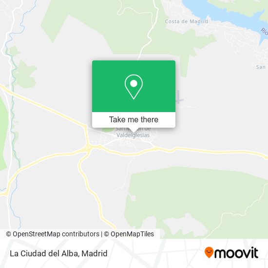 La Ciudad del Alba map