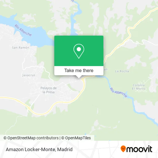 Amazon Locker-Monte map
