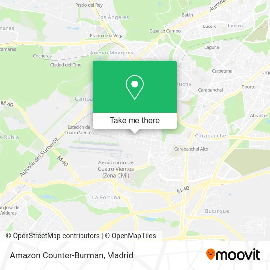 Amazon Counter-Burman map