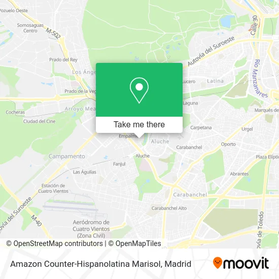 Amazon Counter-Hispanolatina Marisol map