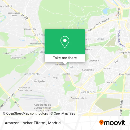 Amazon Locker-Elfatmi map