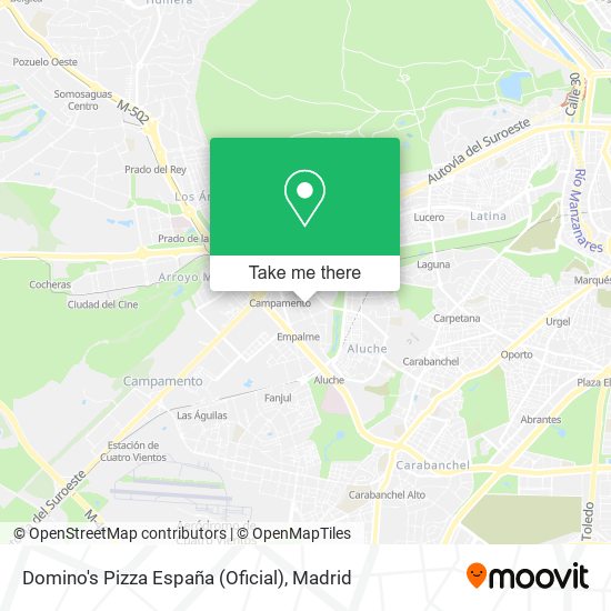 Domino's Pizza España (Oficial) map