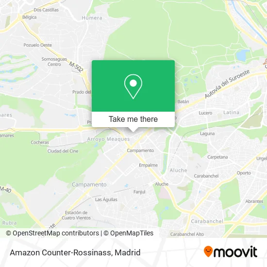 Amazon Counter-Rossinass map