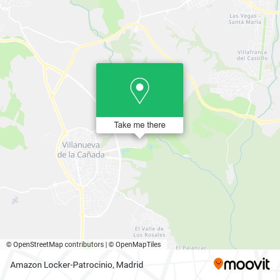 Amazon Locker-Patrocinio map