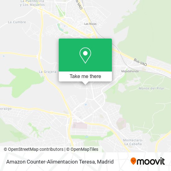 Amazon Counter-Alimentacion Teresa map