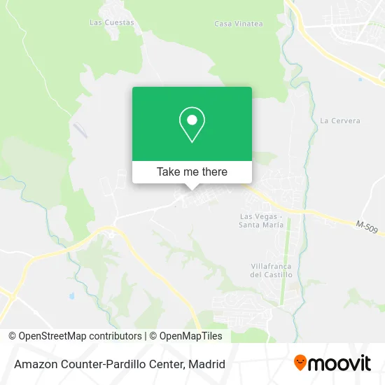 Amazon Counter-Pardillo Center map