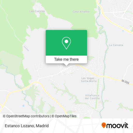 Estanco Lozano map