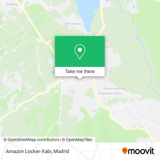 Amazon Locker-Xabi map