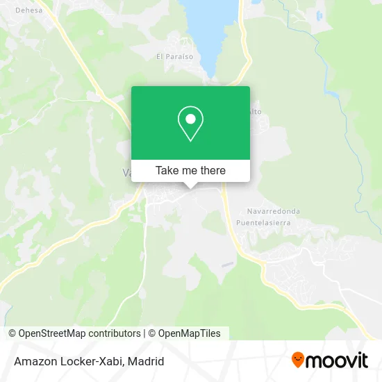 Amazon Locker-Xabi map