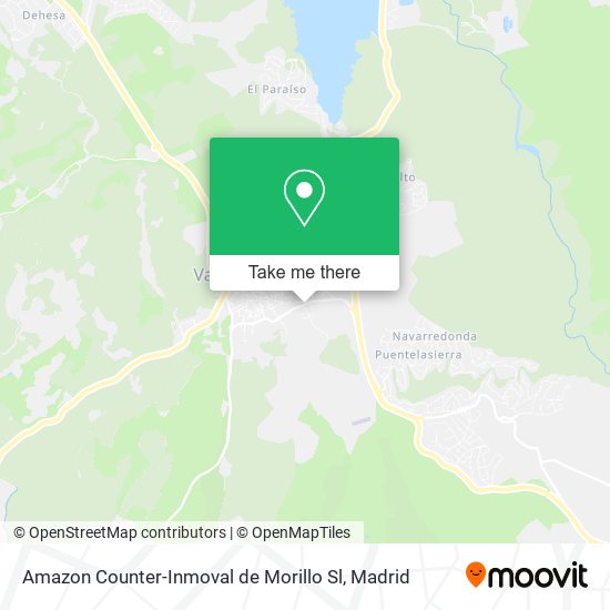 Amazon Counter-Inmoval de Morillo Sl map