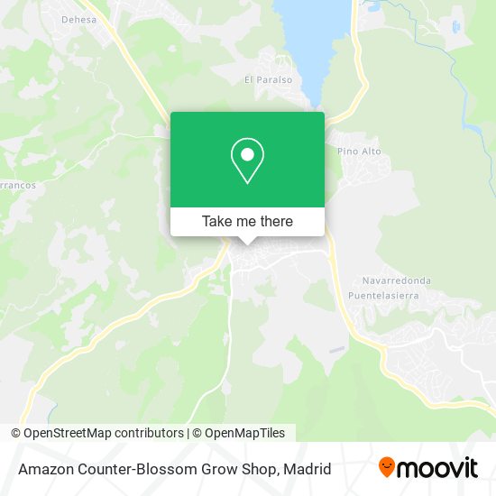 Amazon Counter-Blossom Grow Shop map