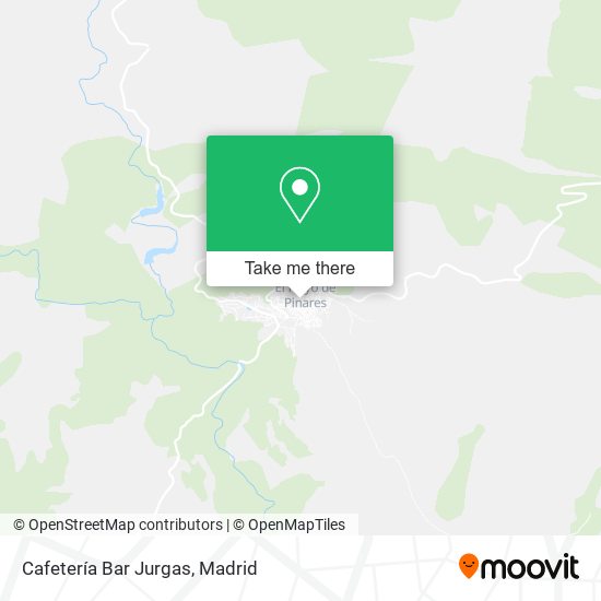 Cafetería Bar Jurgas map