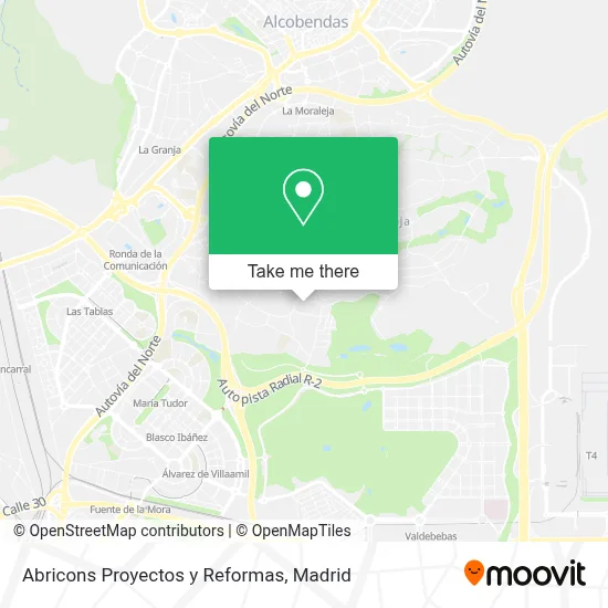 Abricons Proyectos y Reformas map