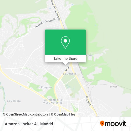 mapa Amazon Locker-Aji