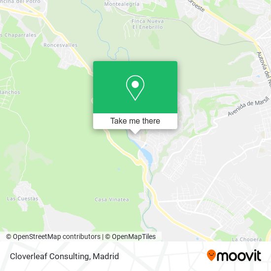 Cloverleaf Consulting map