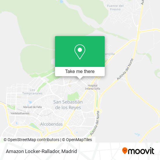 mapa Amazon Locker-Rallador