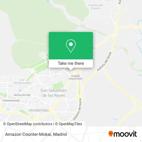 Amazon Counter-Mokai map