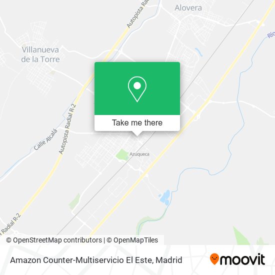 mapa Amazon Counter-Multiservicio El Este