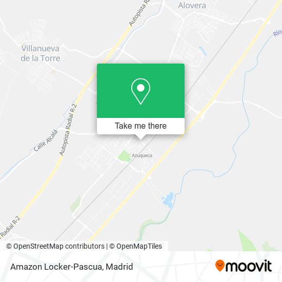 Amazon Locker-Pascua map