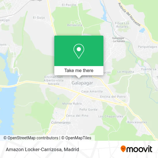 Amazon Locker-Carrizosa map