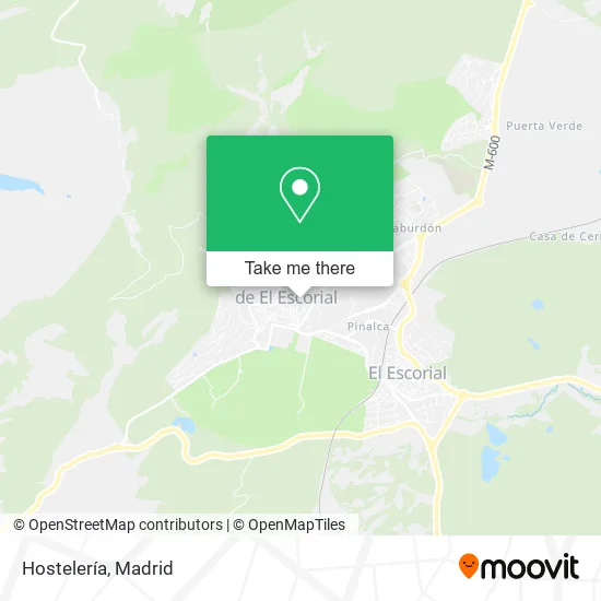 Hostelería map