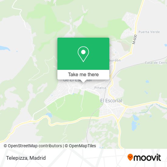 Telepizza map