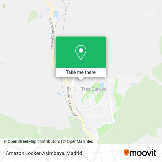 Amazon Locker-Asimbaya map