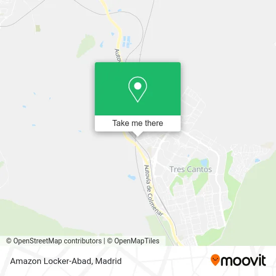 Amazon Locker-Abad map