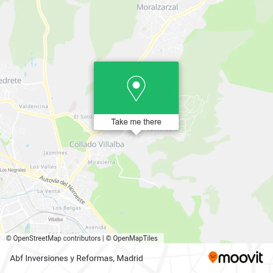 Abf Inversiones y Reformas map