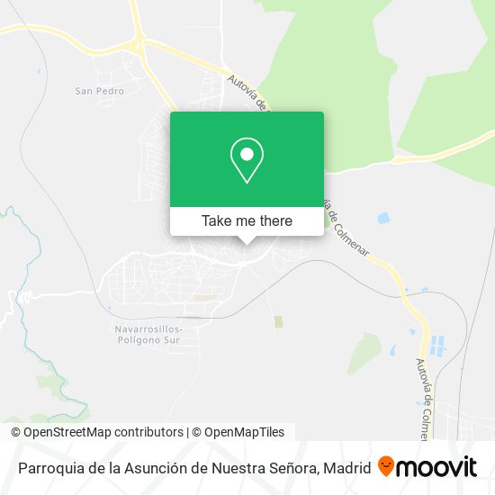 Parroquia de la Asunción de Nuestra Señora map