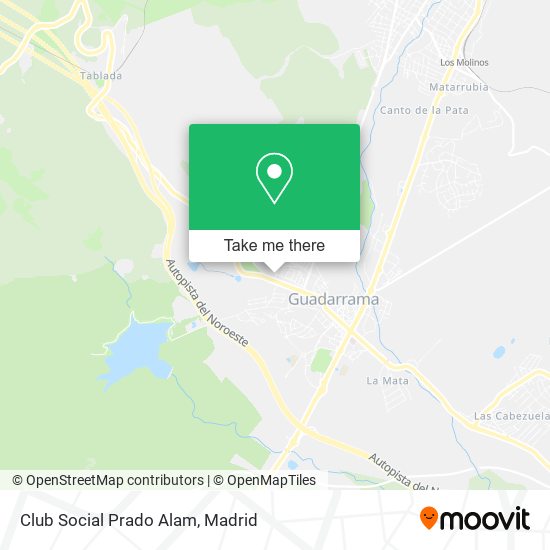 mapa Club Social Prado Alam