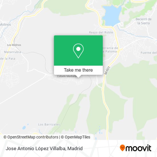 Jose Antonio López Villalba map