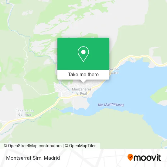 Montserrat Sim map