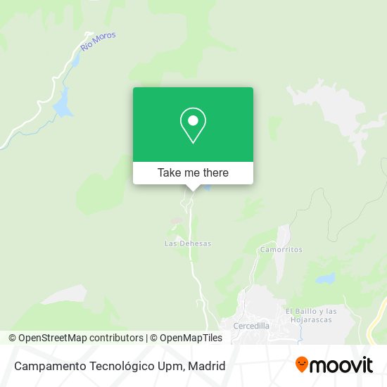 Campamento Tecnológico Upm map