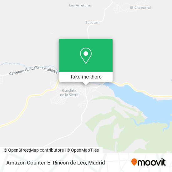 Amazon Counter-El Rincon de Leo map