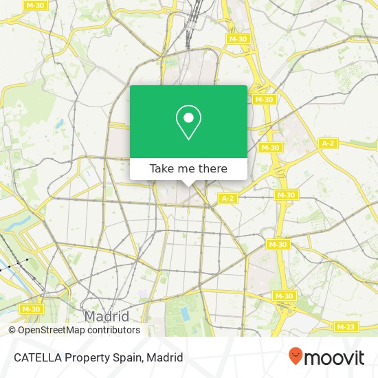 mapa CATELLA Property Spain