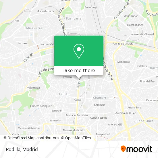 mapa Rodilla