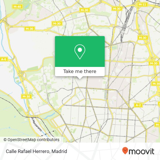 Calle Rafael Herrero map