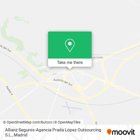 Allianz Seguros-Agencia Prada López Outsourcing S.L. map
