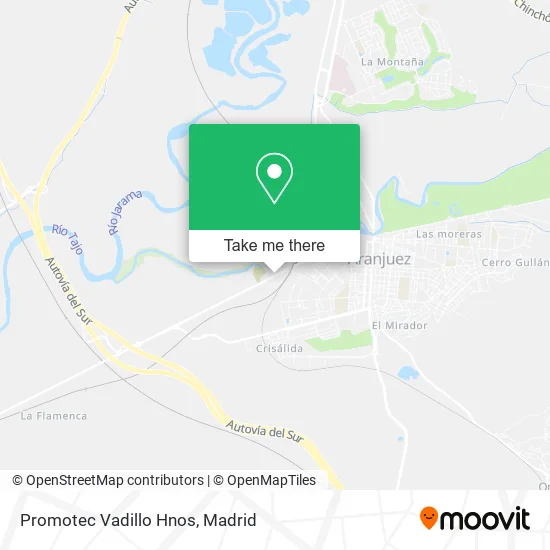 mapa Promotec Vadillo Hnos
