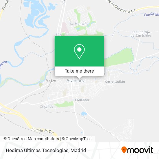 Hedima Ultimas Tecnologias map