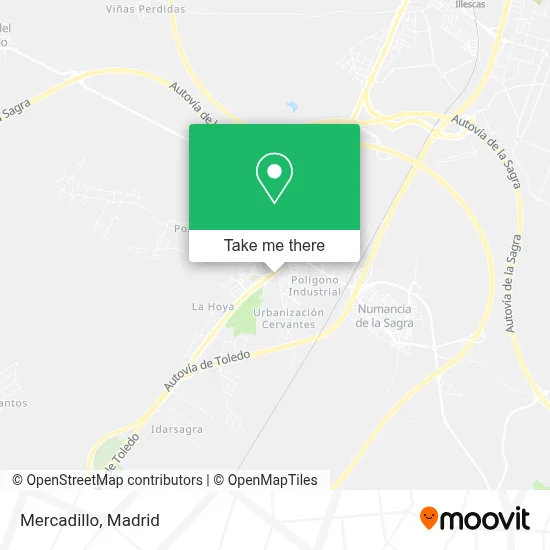 Mercadillo map