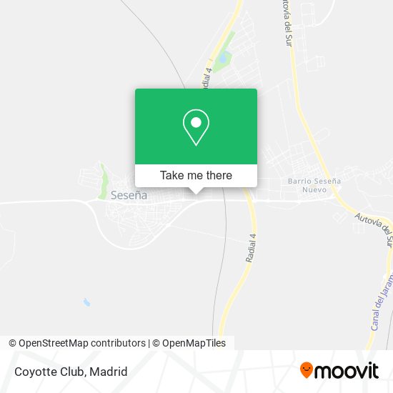 Coyotte Club map